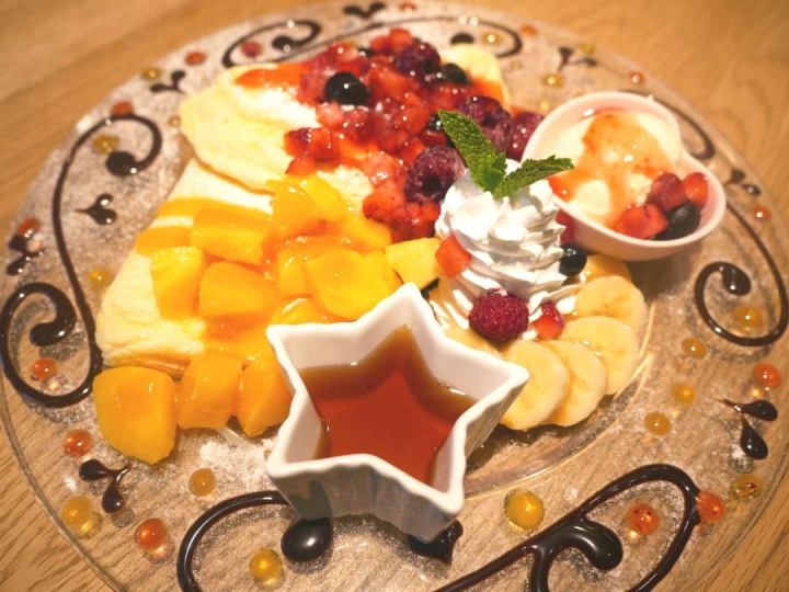 鬆軟可口的鬆餅配上澳大利亞剉冰♪