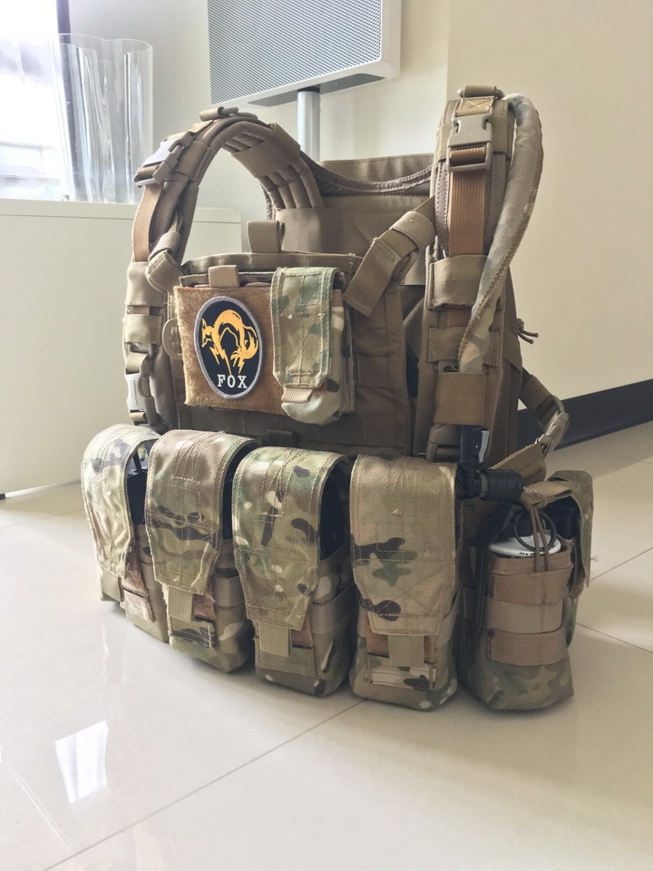 BHI Commando Recon Chest Harness 胸掛背心水袋掛載改造