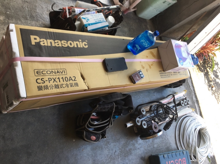 國際牌冷氣 panasonic PX系列110開箱