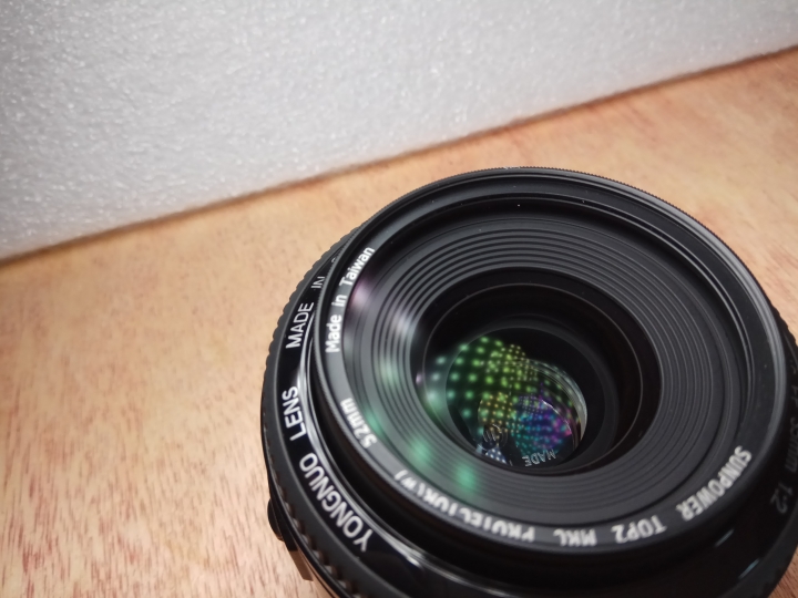 【簡易開箱】永諾 YONGNUO 35MM/F2 FOR CANON (附實拍照)