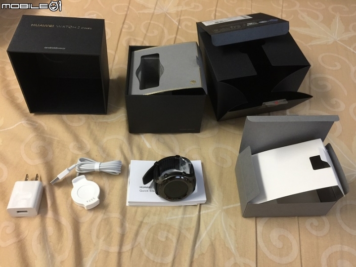 Huawei Watch 2 Classic 簡單開箱 (8/20 Update)