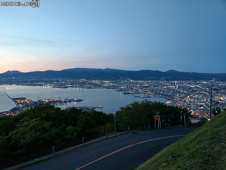 函館山賞夜景 傳統日本三大夜景之一