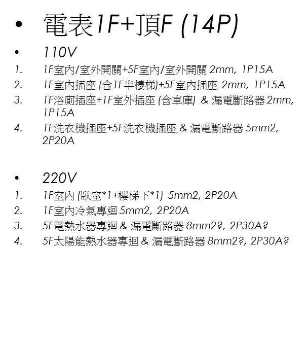 新加坡式透天電路迴路問題