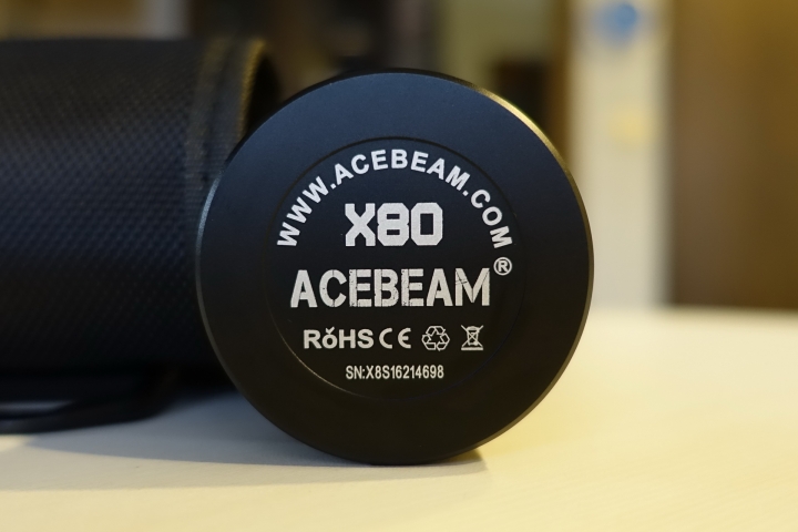 ACEBEAM X80 簡易開箱