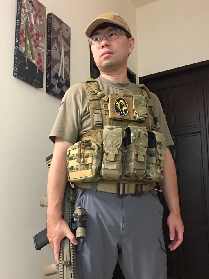 BHI Commando Recon Chest Harness 胸掛背心水袋掛載改造