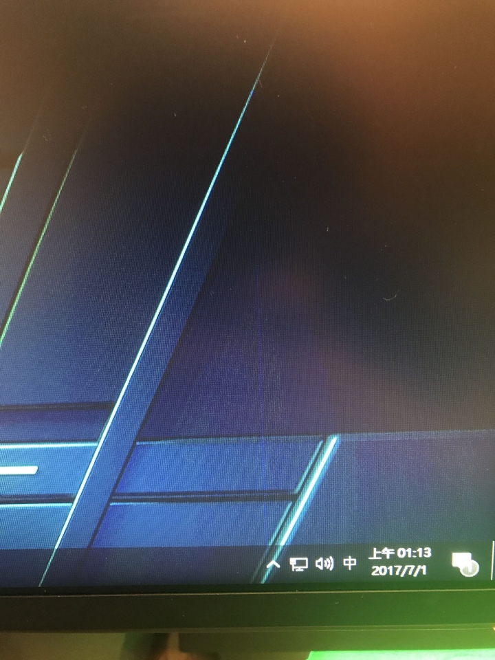 華碩PG248Q螢幕藍線