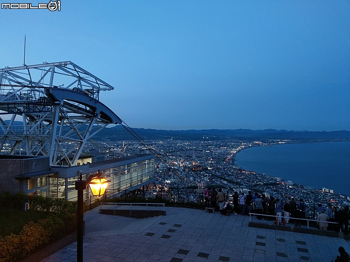 函館山賞夜景 傳統日本三大夜景之一