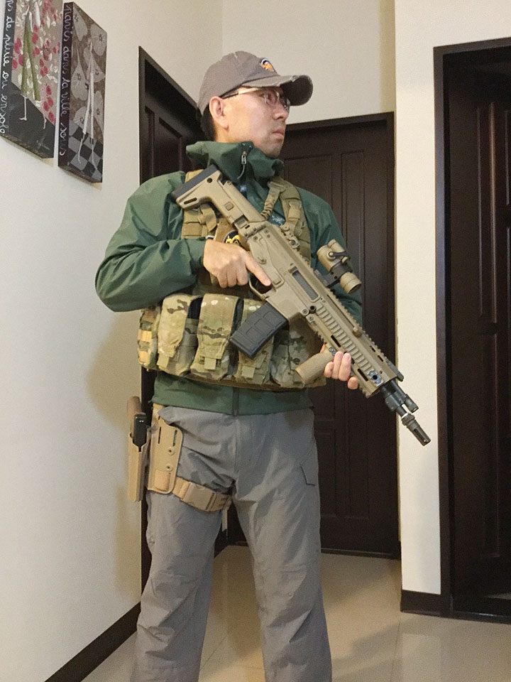 BHI Commando Recon Chest Harness 胸掛背心水袋掛載改造