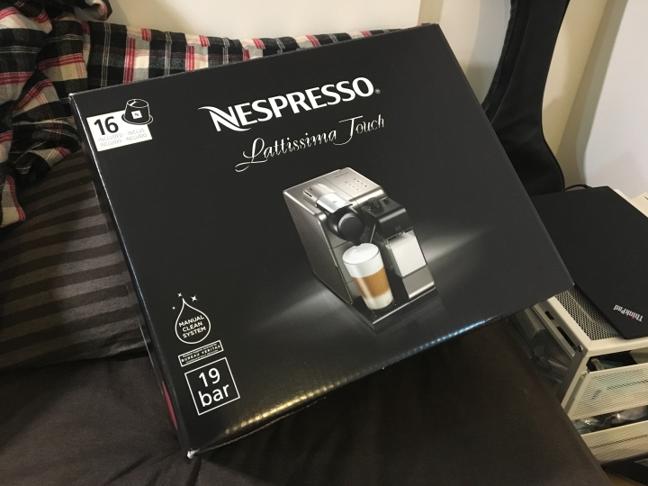 [開箱] Nespresso Lattissima Touch