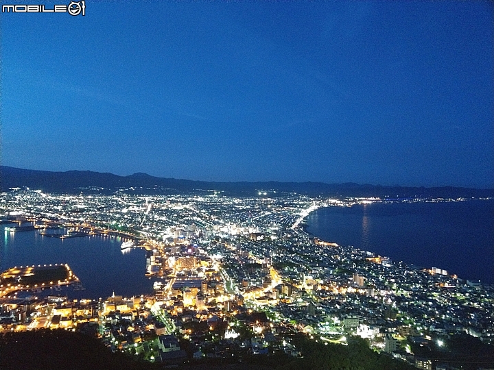 函館山賞夜景 傳統日本三大夜景之一