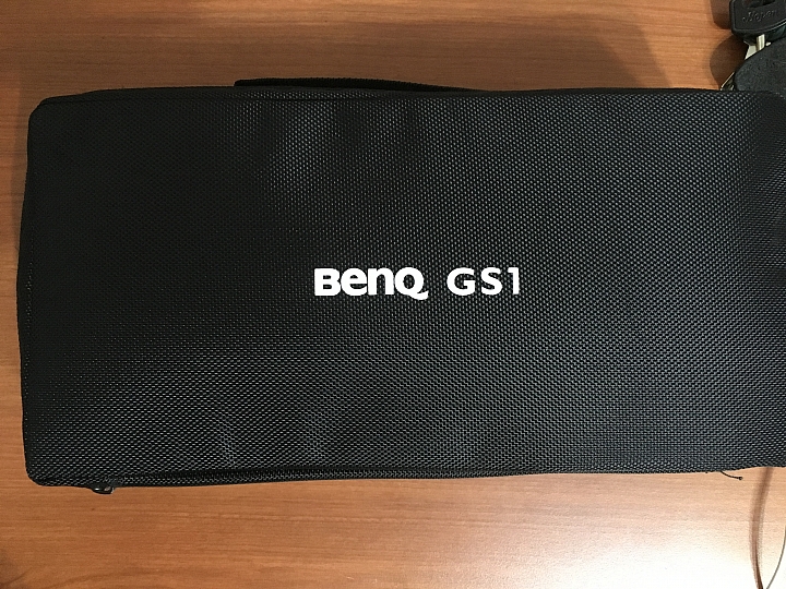 露營體驗-BneQ GS1投影機