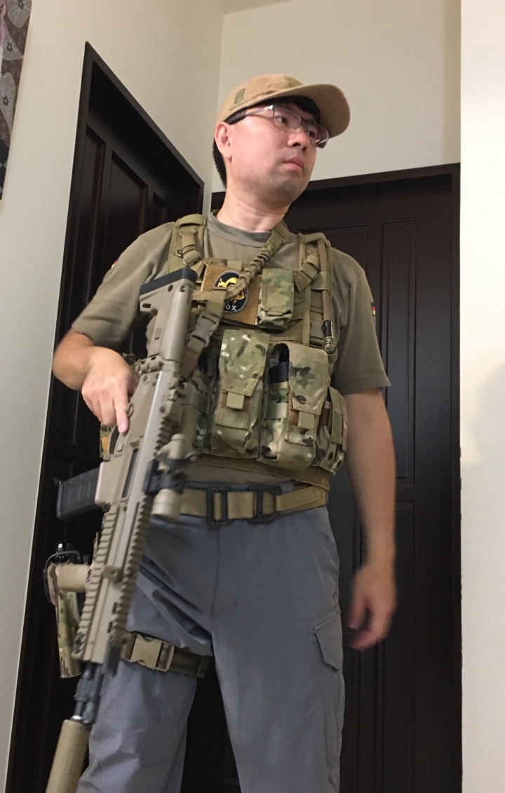 BHI Commando Recon Chest Harness 胸掛背心水袋掛載改造