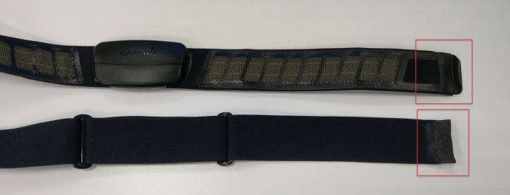 Garmin HRM3心率帶又脫膠掛了…|||