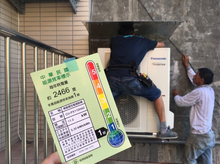 國際牌冷氣 panasonic PX系列110開箱