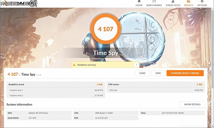 AMD Ryzen 5 1600X 撼訊 Radeon RX570 紅魔