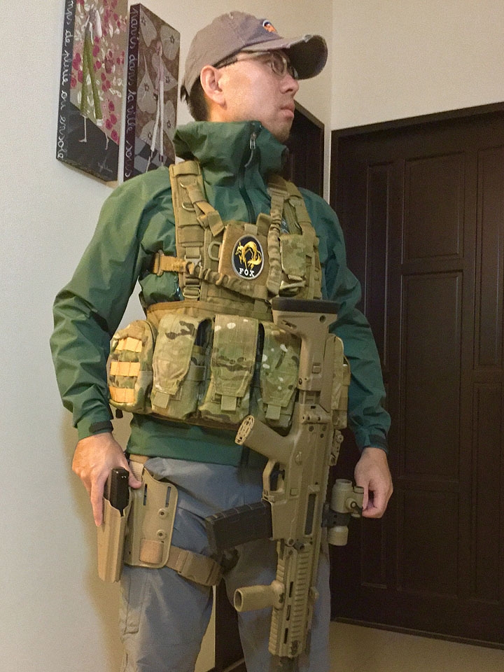 BHI Commando Recon Chest Harness 胸掛背心水袋掛載改造