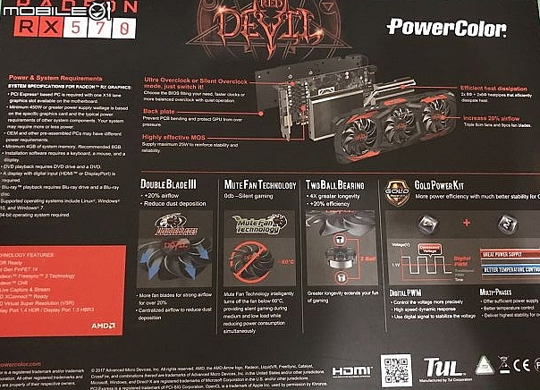AMD Ryzen 5 1600X 撼訊 Radeon RX570 紅魔