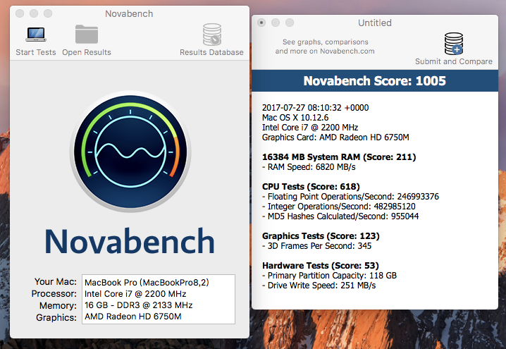 MacBook Pro (15-inch, Late 2011) 上了DDR3-2133