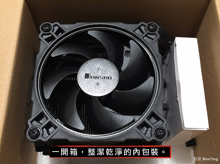 [開箱]JONSBO喬思伯 CR-301 RGB 塔型散熱器