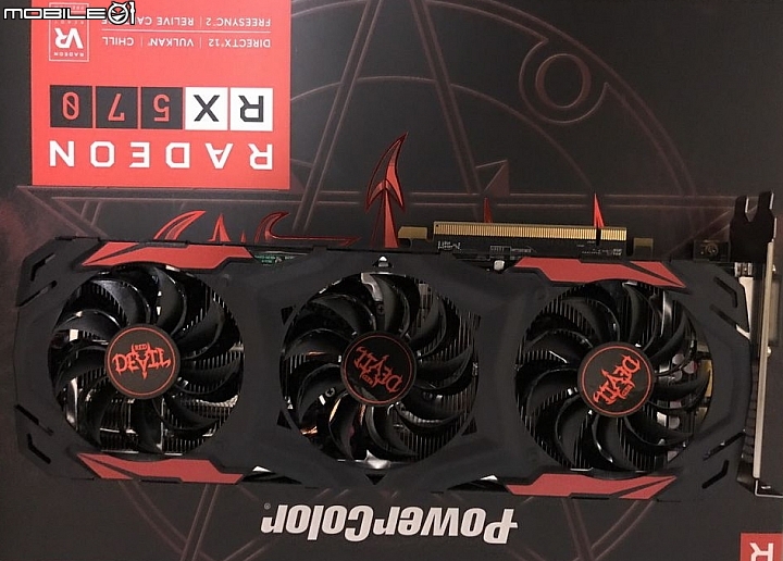 AMD Ryzen 5 1600X 撼訊 Radeon RX570 紅魔