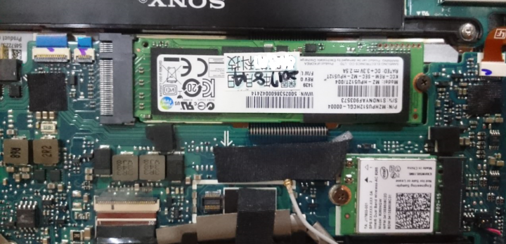 [升級][硬碟][無線網卡][抱怨] Viao pro 13 XP941 512G SSD 加 intel 8265升級