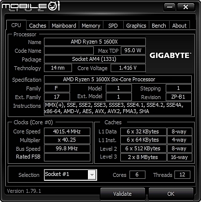 AMD Ryzen 5 1600X 撼訊 Radeon RX570 紅魔