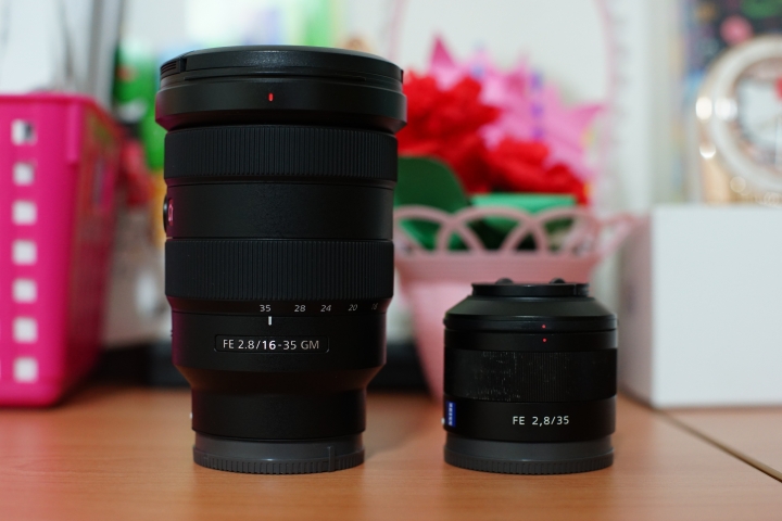 [緊急入手] Sony FE 16-35mm F2.8 GM 小開箱 小測試 vs FE 35mm F2.8 ZA  及實拍