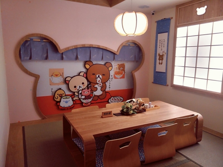 [Rilakkuma茶屋] 拉拉熊的療癒日式風茶屋 中山區新光三越 鬆弛熊&小雞陪你吃早餐 午餐 下午茶