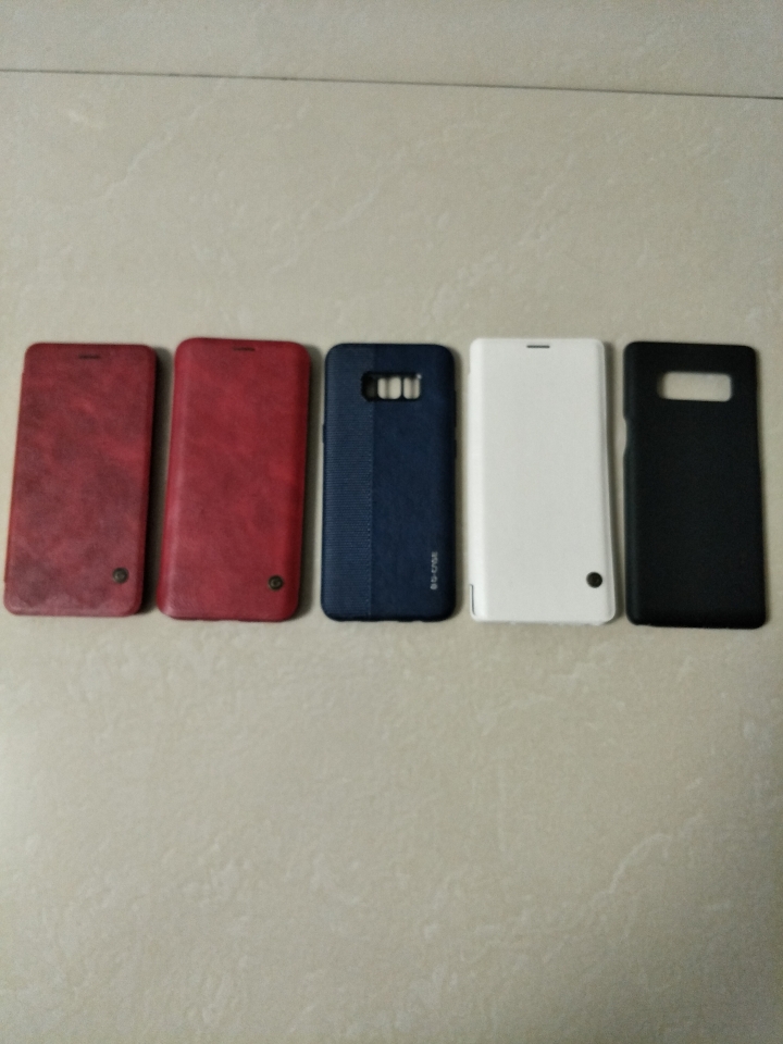 光是這八月分就準備不少三星手機的周邊了....FE,S8+,NOTE8
