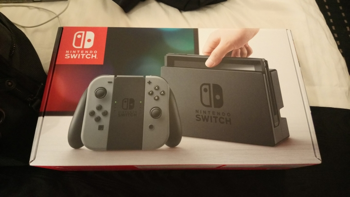 Nintendo Switch主機開箱