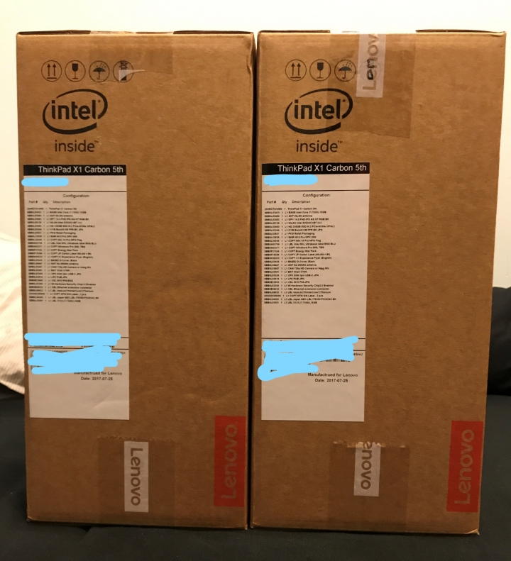 ThinkPad X1 Carbon 5th 微開箱之我覺得其實可以