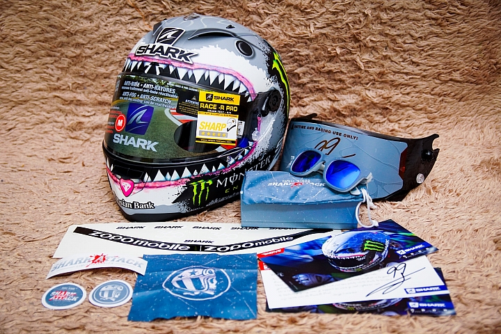 好殺的鯊魚!LORENZO WHITE SHARK 2016 Aragon Grand Prix  開箱