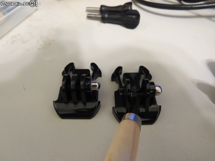 車燈 ROXIM X7 & 改gopro快拆把手固定座