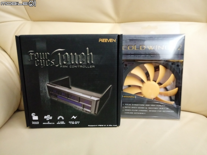 [開箱]精湛工藝 -----  REEVEN 4 Eyes Touch 風扇控制器