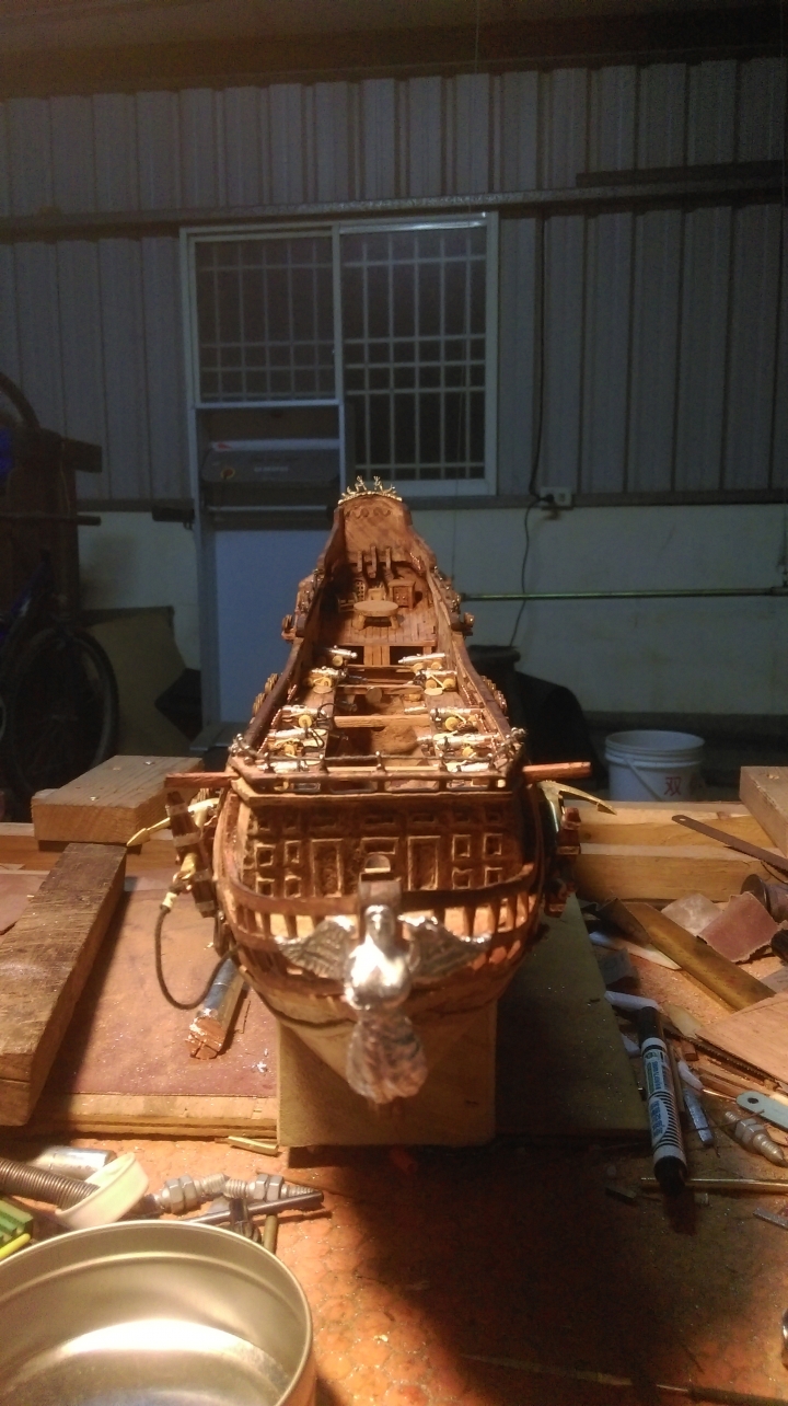 自製帆船 海上的獨角獸