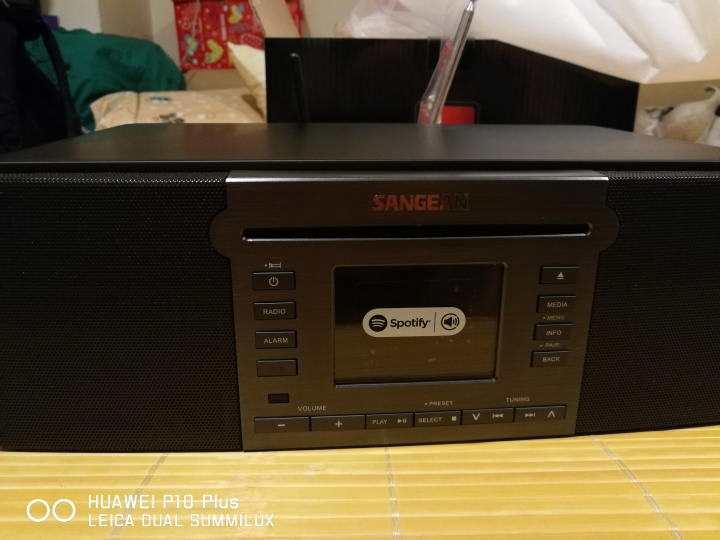 [All-in-1數位音響開箱] 山進DDR-66BT (FM+DAB+網路收音機+CD+MP3+錄音+WiFi+BT)