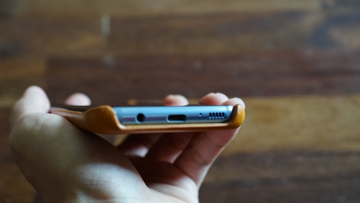 [開箱]  alto 義大利 Galaxy S8 皮革保護殼 Original 焦糖棕 新增使用後照片