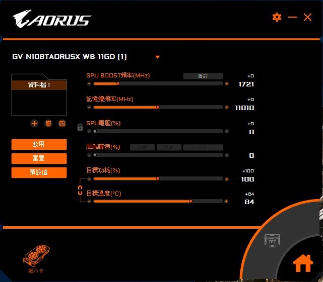 鷹神 AORUS GTX 1080 Ti Waterforce WB 水冷卡 測試篇