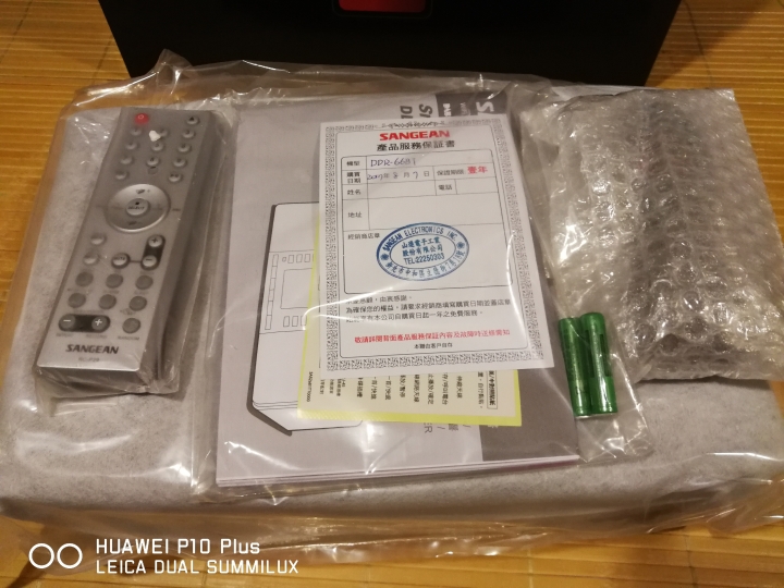 [All-in-1數位音響開箱] 山進DDR-66BT (FM+DAB+網路收音機+CD+MP3+錄音+WiFi+BT)