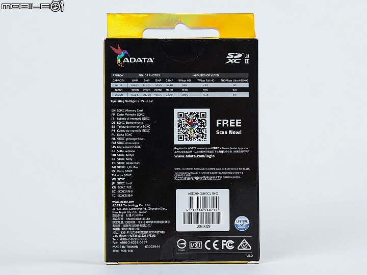五款高速「SDXC UHS-II U3 64GB」記憶卡對決！