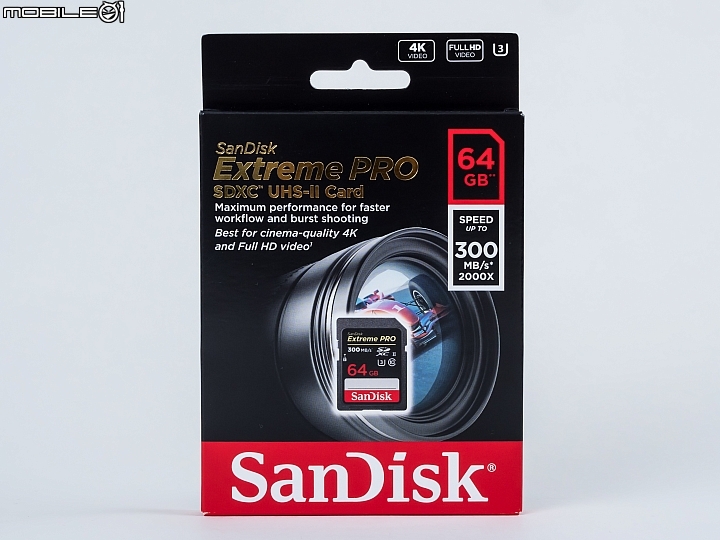 五款高速「SDXC UHS-II U3 64GB」記憶卡對決！