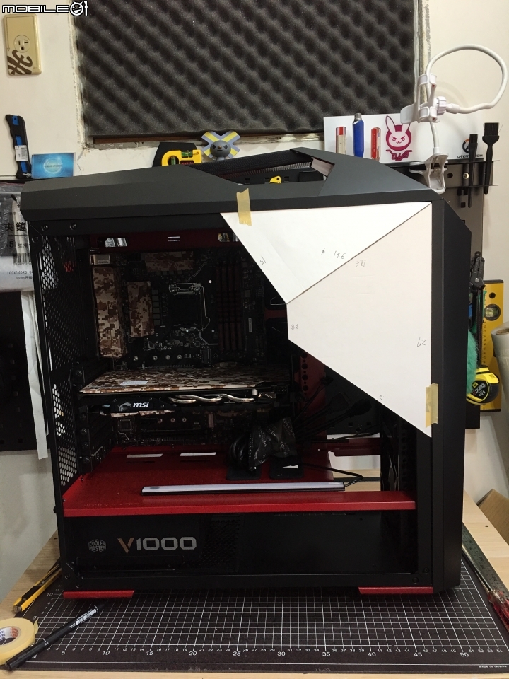 【機殼改裝】CoolerMaster Maker 5T 迷彩風格改裝