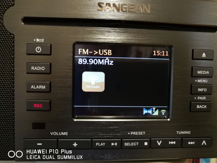 [All-in-1數位音響開箱] 山進DDR-66BT (FM+DAB+網路收音機+CD+MP3+錄音+WiFi+BT)