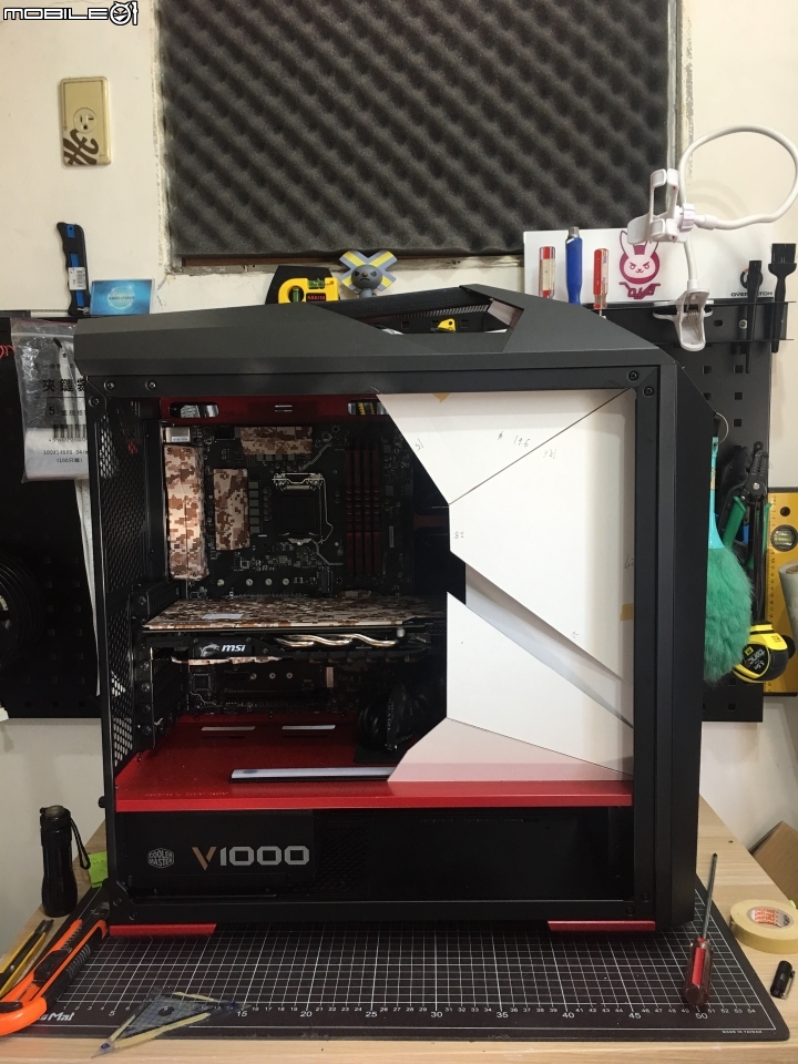 【機殼改裝】CoolerMaster Maker 5T 迷彩風格改裝