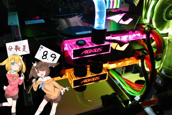 鷹神 AORUS GTX 1080 Ti Waterforce WB 水冷卡 測試篇