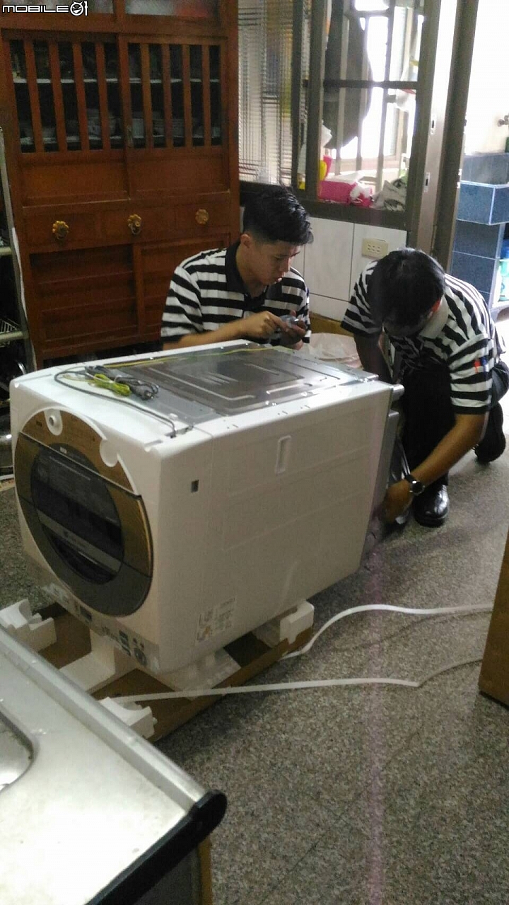 [開箱] SHARP 全自動變頻洗衣機 ES-ASD11T 感動生活 小心得