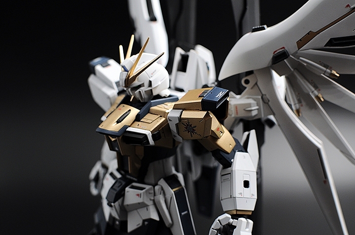 MG Impulse Gundam Blanche 小改造改色