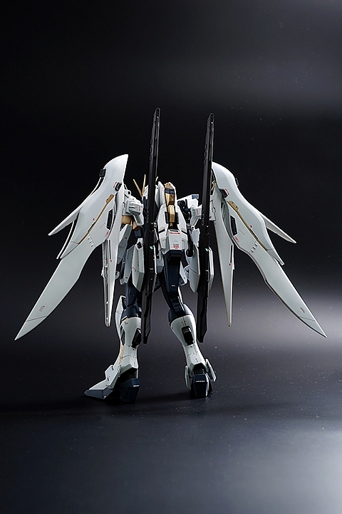 MG Impulse Gundam Blanche 小改造改色