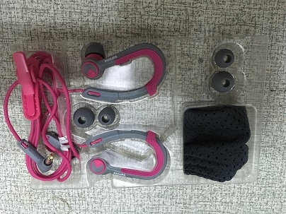 【PHILIPS 飛利浦】ActionFit 運動型耳筒(SHQ3300PK)使用說明