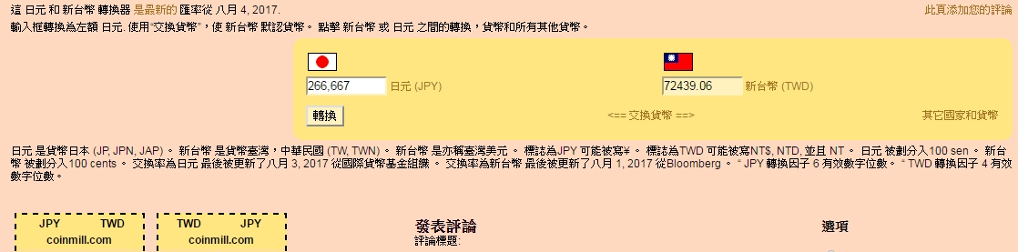 BR的二手價